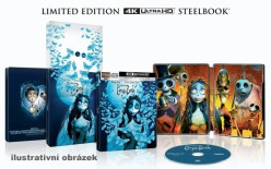 Tim Burton's Corpse Bride - 4K Ultra HD Blu-ray Steelbook (bez CZ)