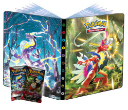 Pokémon: A4 album 252 karet (Scarlet and Violet) + Pokémon 20 sb. karet