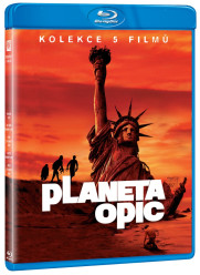 Planet of the Apes 5-Movie Collection - Blu-ray 5BD