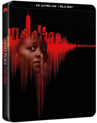 Tiché místo: První den - 4K Ultra HD Blu-ray + Blu-ray Steelbook (black)