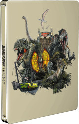 Jurský park Trilogie 1-3 - Limited Edition Steelbook 4K UHD Blu-ray (bez CZ)