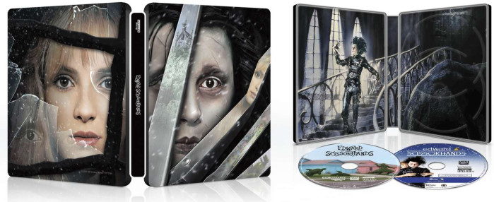 detail Edward Scissorhands - 4K UHD + Blu-ray Limited Collector´s Edition Steelbook