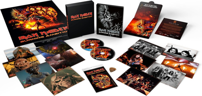 detail Iron Maiden: Burning Ambition - Limit.Collec.Edition Steelbook 4K UHD + BD - bez