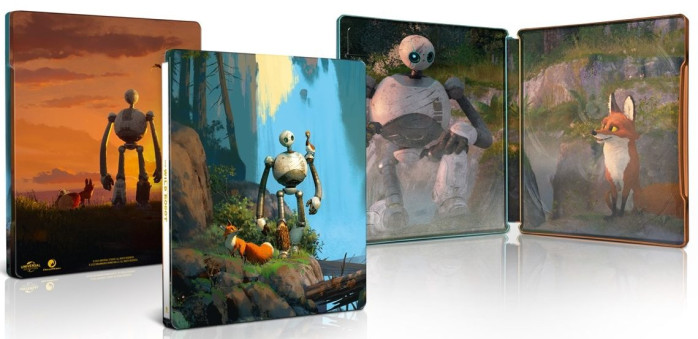 detail The Wild Robot - Ultimate Collectors Ed. Steelbook 4K Ultra HD + Blu-ray