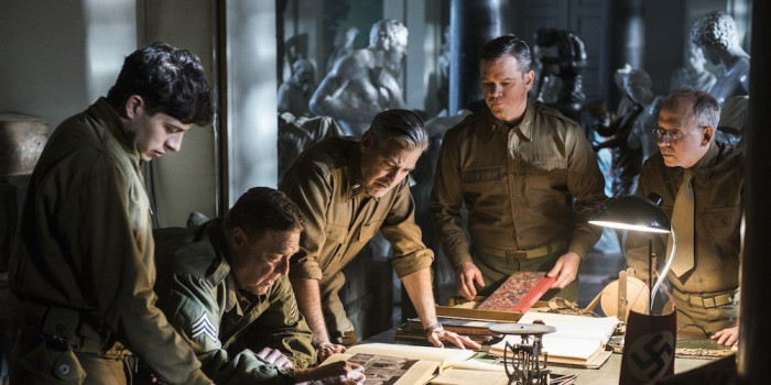 detail The Monuments Men - Blu-ray