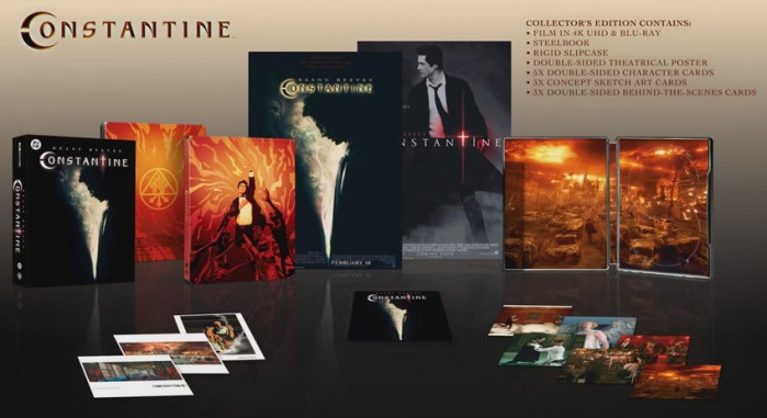 detail Constantine Limited Collectors Edition Steelbook - 4K UHD + Blu-ray (bez CZ)
