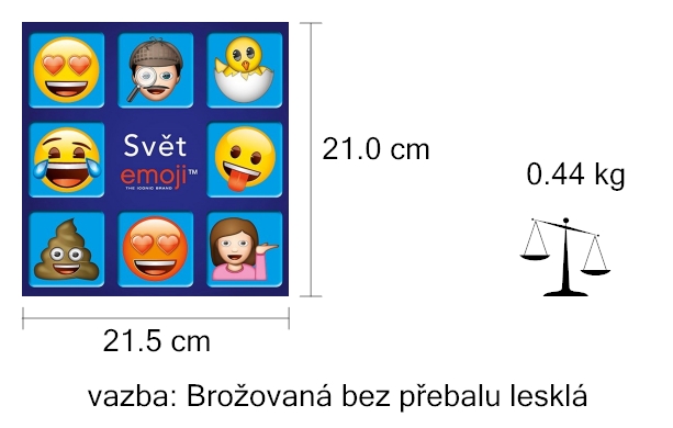 detail Svět Emoji - kniha