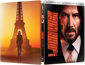 John Wick: Kapitola 4 - 4K Ultra HD + Blu-ray Steelbook (bez CZ)