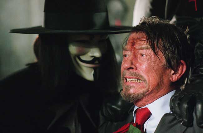 detail V for Vendetta - Blu-ray