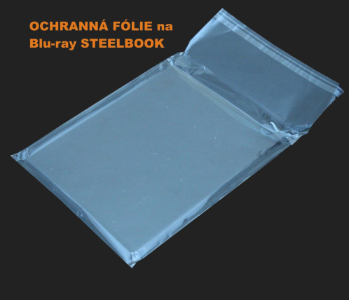 Ochranná fólie na Blu-ray Steelbook - 50ks