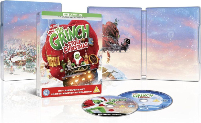 detail The Grinch 25th Anniversary - 4K UHD Blu-ray + Blu-ray Steelbook
