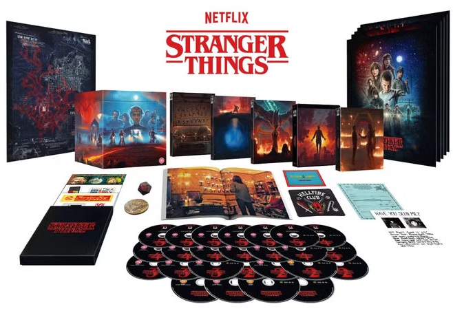 detail Stranger Things Seasons 1-5 Collection DELUXE Limited Edition - Blu-ray