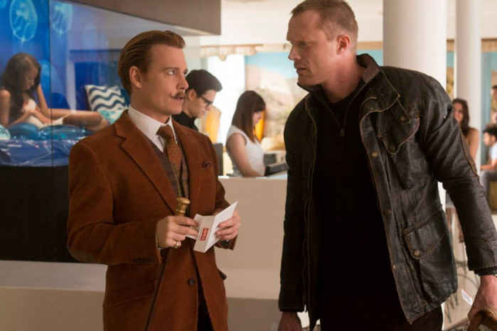 detail Mortdecai - Blu-ray