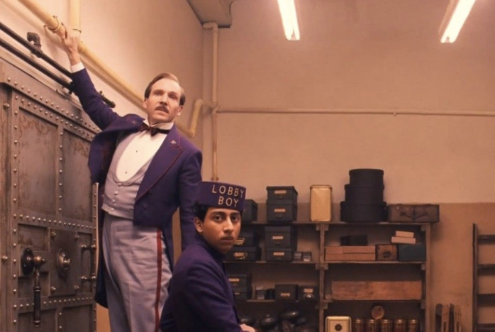 detail The Grand Budapest Hotel - Blu-ray