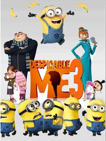 detail Despicable Me 3 - DVD