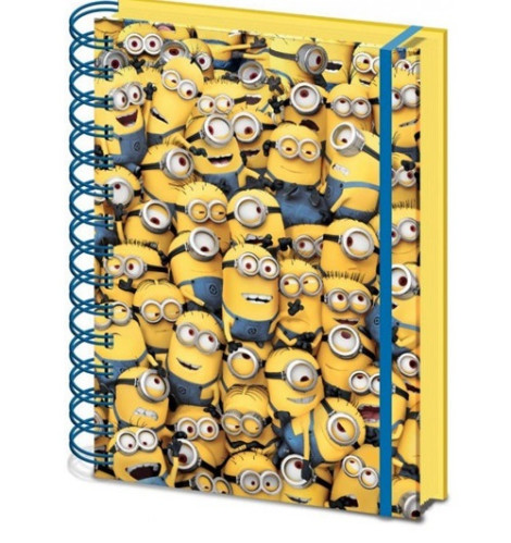 Zápisník - 3D Minions A5