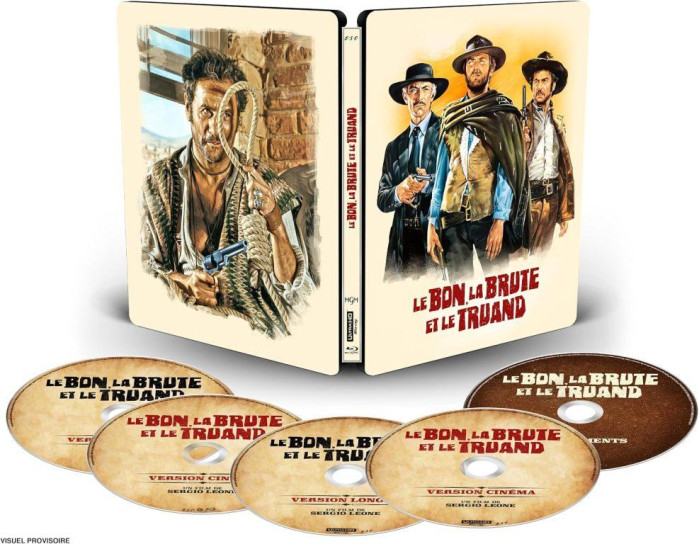 detail The Good, the Bad and the Ugly - 4K Ultra HD + Blu-ray + BD bonus Steelbook