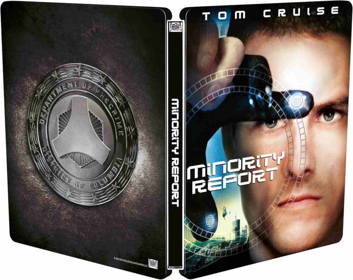 detail Minority Report - Steelbook 4K Ultra HD Blu-ray + Blu-ray