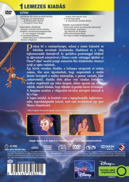 detail Aladdin S.E. - DVD