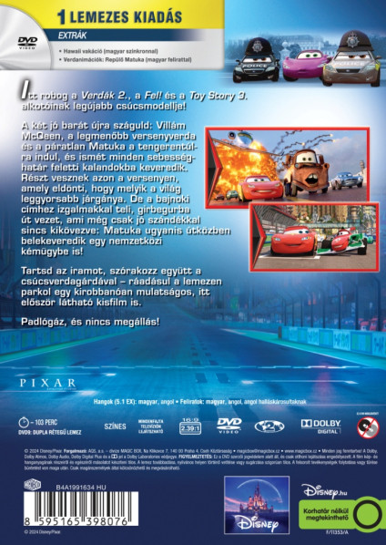 detail Cars 2 - DVD