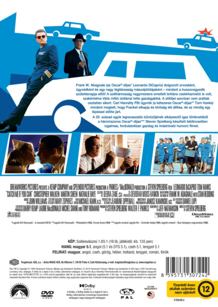 detail Catch Me If You Can - DVD