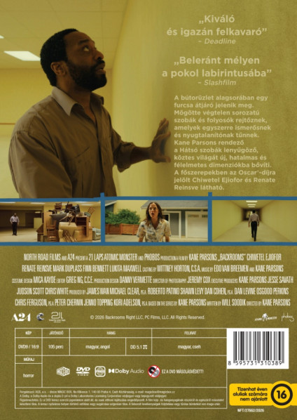 detail Backrooms - DVD