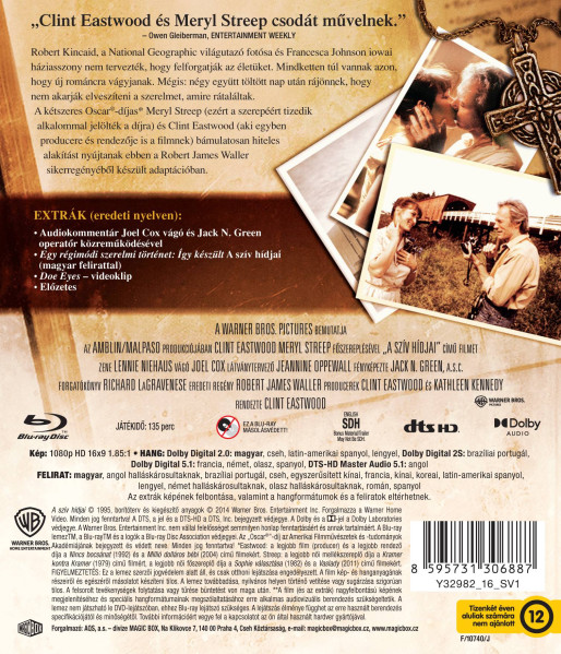 detail The Bridges of Madison County - Blu-ray