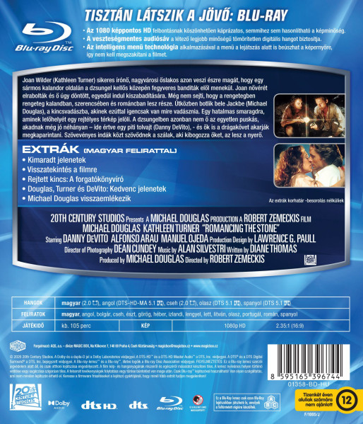 detail Romancing the Stone - Blu-ray