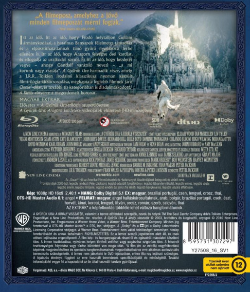 detail The Lord of the Rings: The Return of the King - Blu-ray