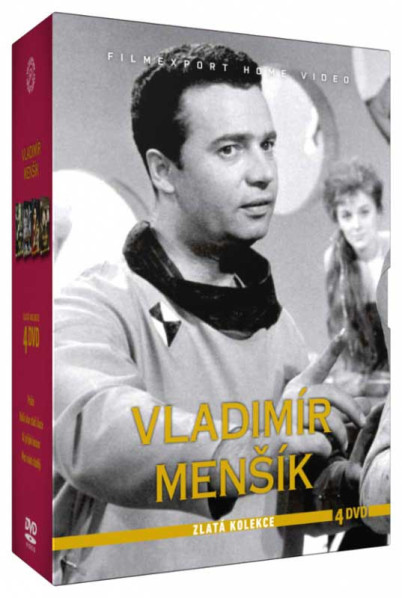 detail Vladimír Menšík - Zlatá kolekce - 4DVD