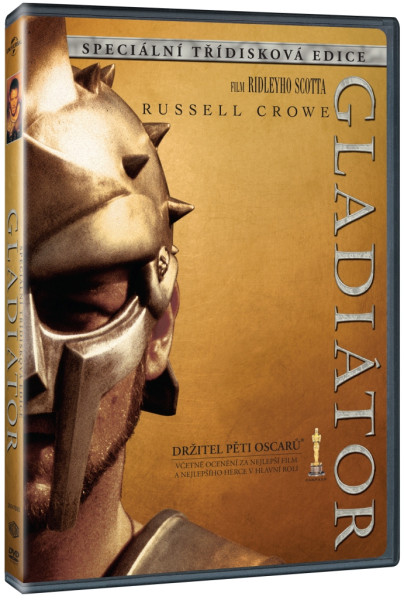 detail Gladiator - 3DVD special extended edition (DVD+2DVD bonus disk)