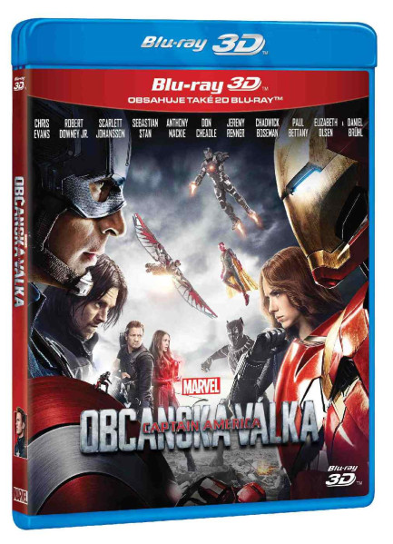 detail Captain America: Civil War - Blu-ray 3D + 2D