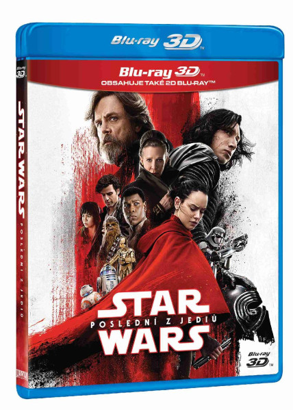 detail Star Wars: Poslední z Jediů - Blu-ray 3D + 2D + bonus disk (3 BD)