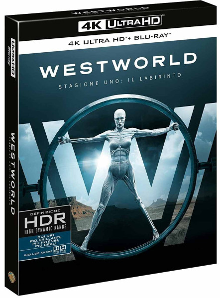 detail Westworld Season 1 - 4K Ulta HD Blu-ray + Blu-ray (3 BD)