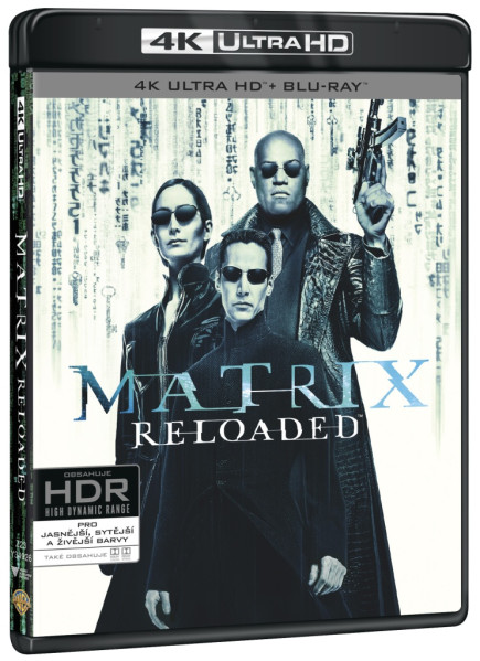 detail The Matrix Reloaded - 4K Ultra HD + Blu-ray + bonus disc 3BD