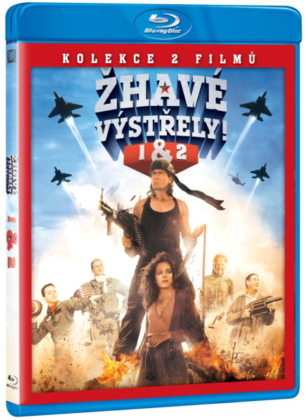 detail Hot Shots! + Hot Shots! Part Deux Collection - Blu-ray 2BD
