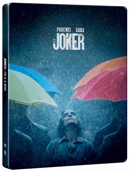 detail Joker: Folie a Deux - Blu-ray + DVD Steelbook motiv Rain