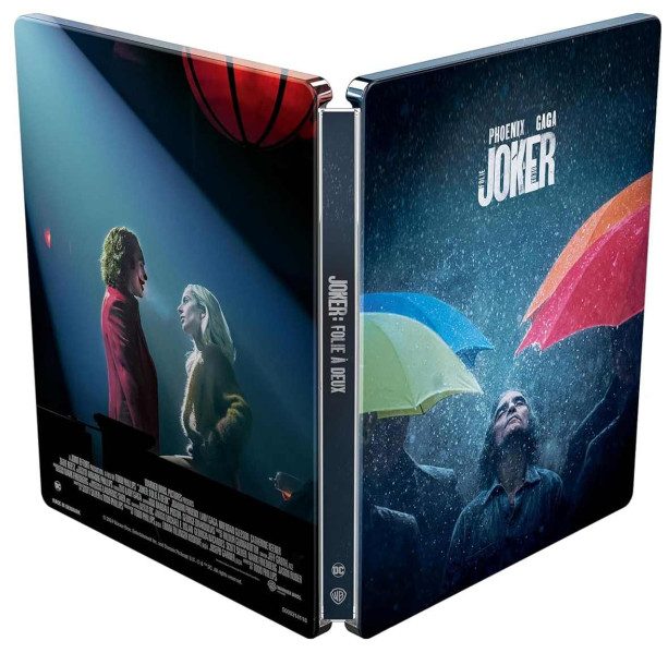 detail Joker: Folie a Deux - Blu-ray + DVD Steelbook motiv Rain