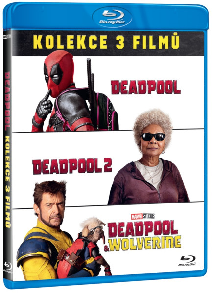 detail Deadpool 1-3 kolekce - Blu-ray 3BD