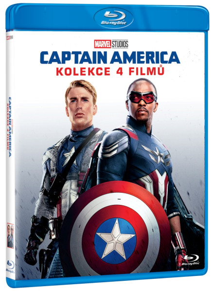 detail Captain America 1-4 kolekce - Blu-ray 4BD