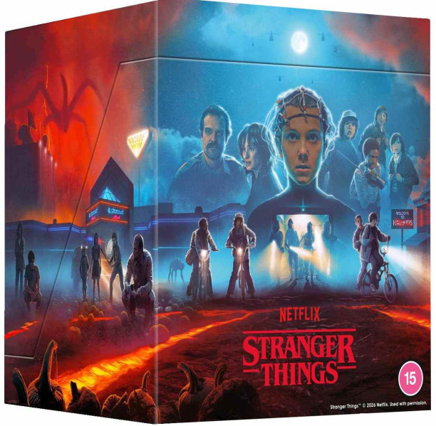 detail Stranger Things Seasons 1-5 Collection DELUXE Limited Edition - Blu-ray