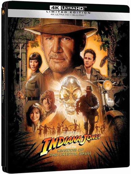 detail Indiana Jones and the Kingdom of the Crystal Skull - 4K UHD BD + BD Steelbook