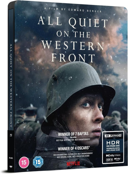 detail All Quiet on the Western Front - 4K UHD + Blu-ray Steelbook (UK)