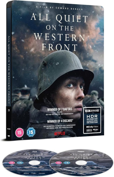 detail All Quiet on the Western Front - 4K UHD + Blu-ray Steelbook (UK)