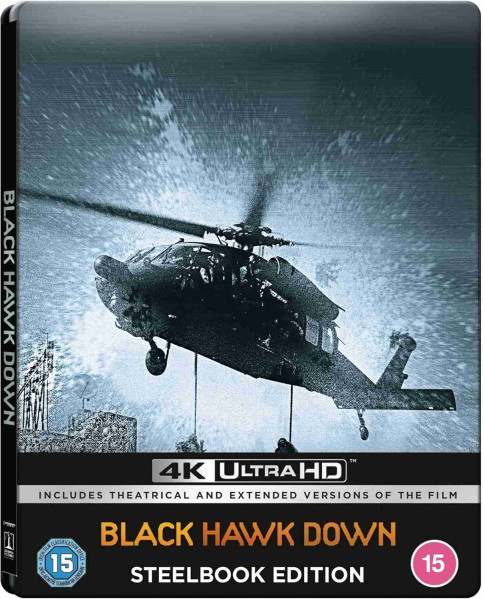 detail Black Hawk Down - 4K UHD + Blu-ray (prodloužená a kinová verze) Steelbook