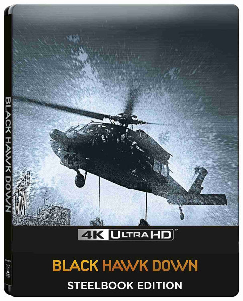 detail Black Hawk Down - 4K UHD + Blu-ray (prodloužená a kinová verze) Steelbook