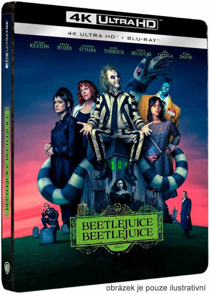 detail Beetlejuice Beetlejuice - 4K Ultra HD Blu-ray + Blu-ray 2BD Steelbook