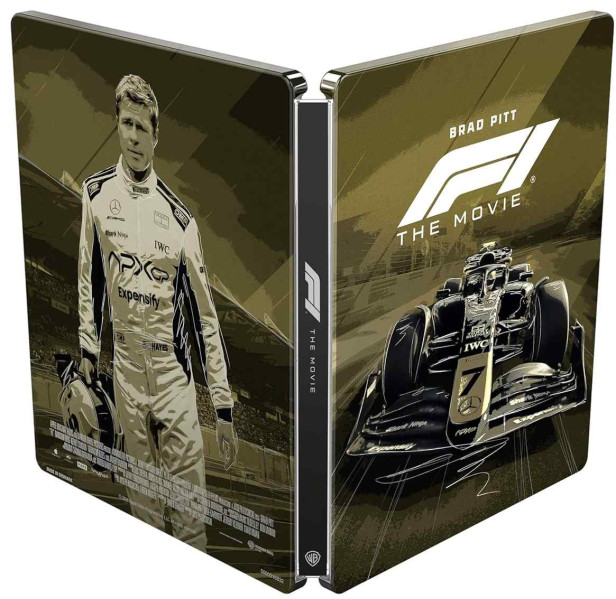 detail F1: The Movie - 4K Ultra HD Blu-ray + Blu-ray Steelbook (Motive 2: Gold)
