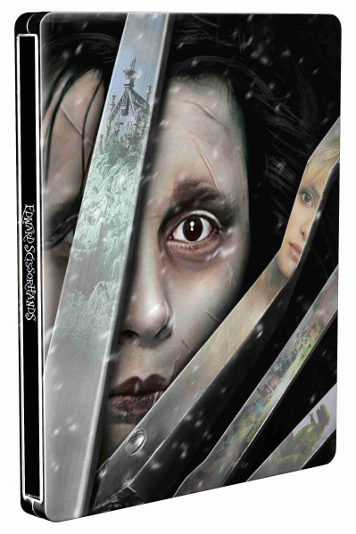 detail Edward Scissorhands - 4K UHD + Blu-ray Limited Collector´s Edition Steelbook
