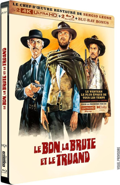 detail The Good, the Bad and the Ugly - 4K Ultra HD + Blu-ray + BD bonus Steelbook